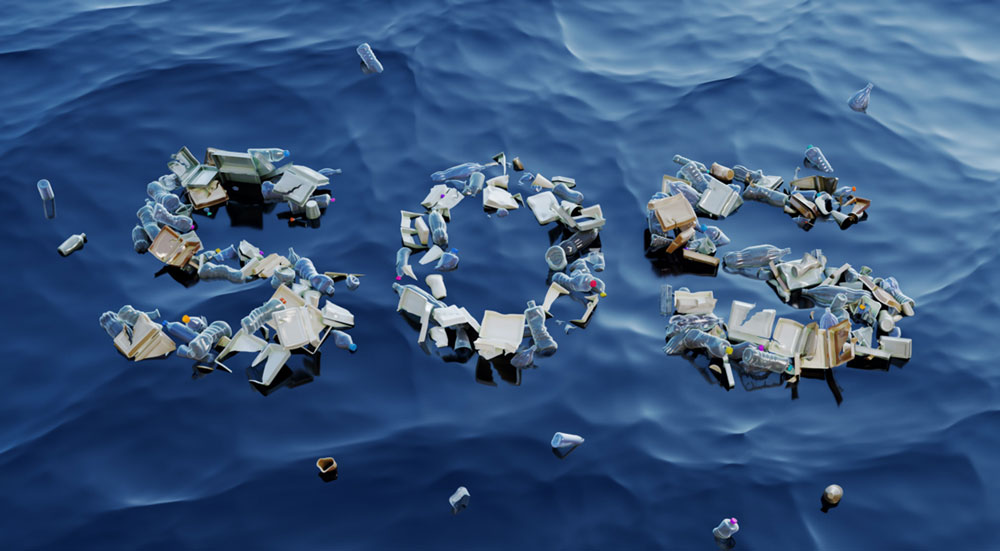 Lixo marinho – um problema global